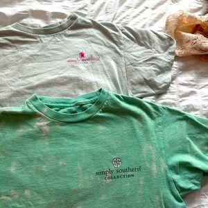 2 kids simply southern shirts !!